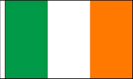 Ireland Table Flags